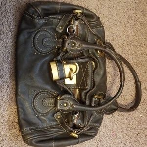 CHLOE paddington leather padlock bag